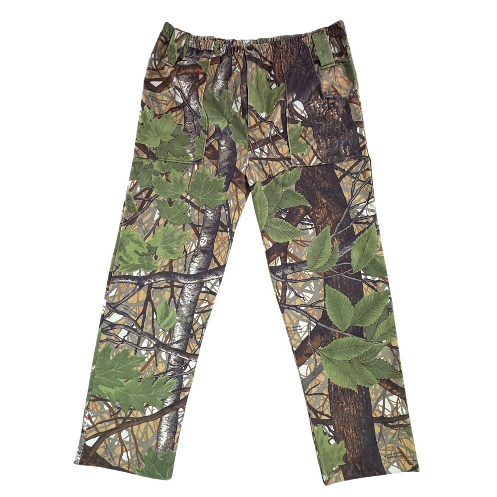World Famous Sports Skyline Camo Apparition Green Hunting Pants Mens Medium M‎
